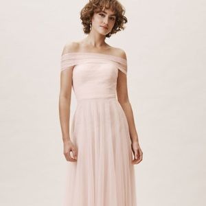 BHLDN Jenny Yoo Ryder Convertible Dress Blush